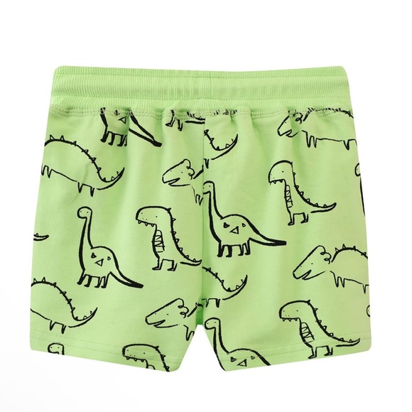 NIP Crab and Dinosaur Print Shorts Set Size 7T - Picture 5 of 5